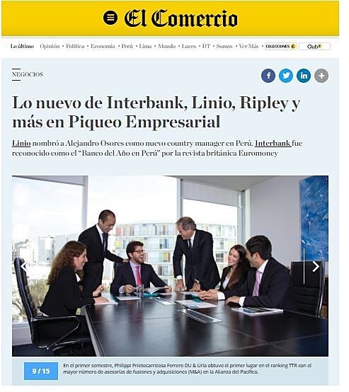 Lo nuevo de Interbank, Linio, Ripley y ms en Piqueo Empresarial